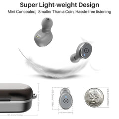 TOZO T10 Bluetooth 5.3 Earphones ,Wireless Headphones , AI Enhanced Calling With Deep Bass, IPX8 Waterproof Earbuds ,45H Play