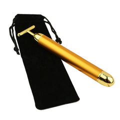 24K Gold T Beauty Bar Facial Roller Massager