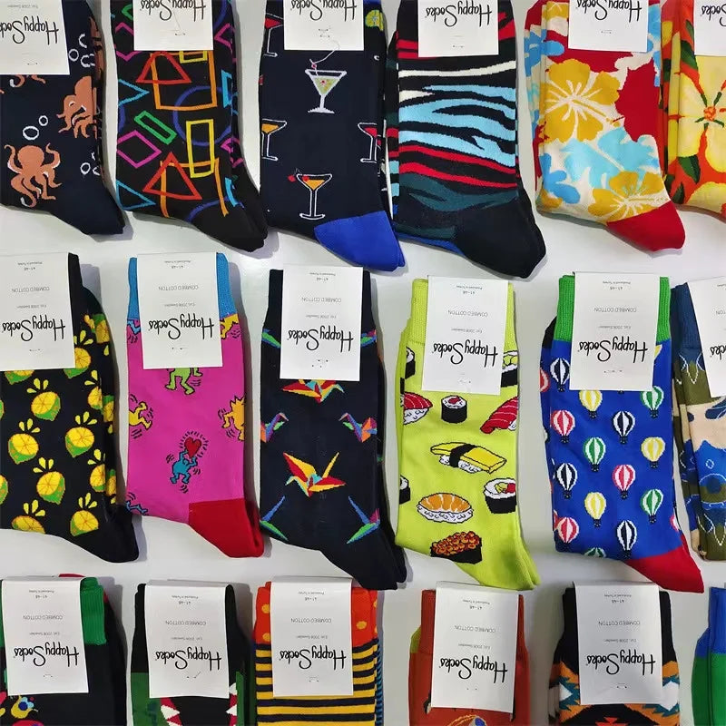 Happy Socks Men's Cotton Socks   Size 41-46