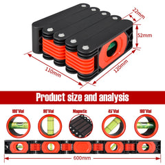 Multi-Function Foldable Level