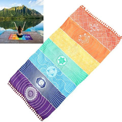 Meditation Yoga Rug  Chakras