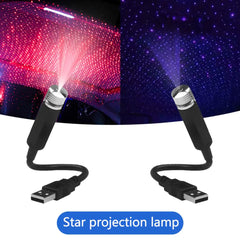 Mini LED Car Night Light Roof Projector